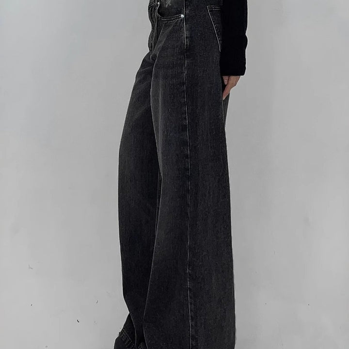 Stylish Denim Baggy Jeans for Women with Ultra Relaxed Plus Size Flowy Oversized Casual Style