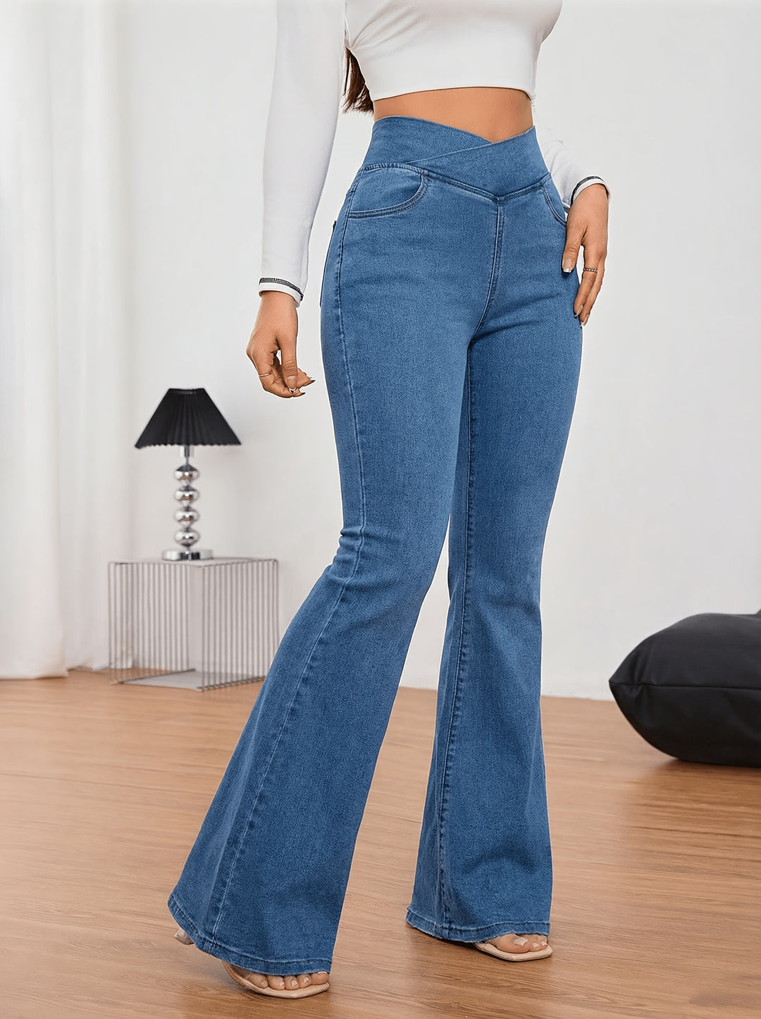 Mariah | Women's Denim Casual Bootcut Relaxed Jeans