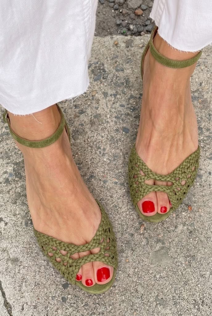 Nadia | Women Woven Open Toe Sandals
