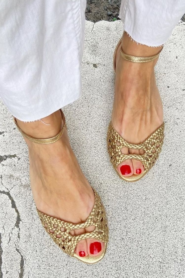 Nadia | Women Woven Open Toe Sandals