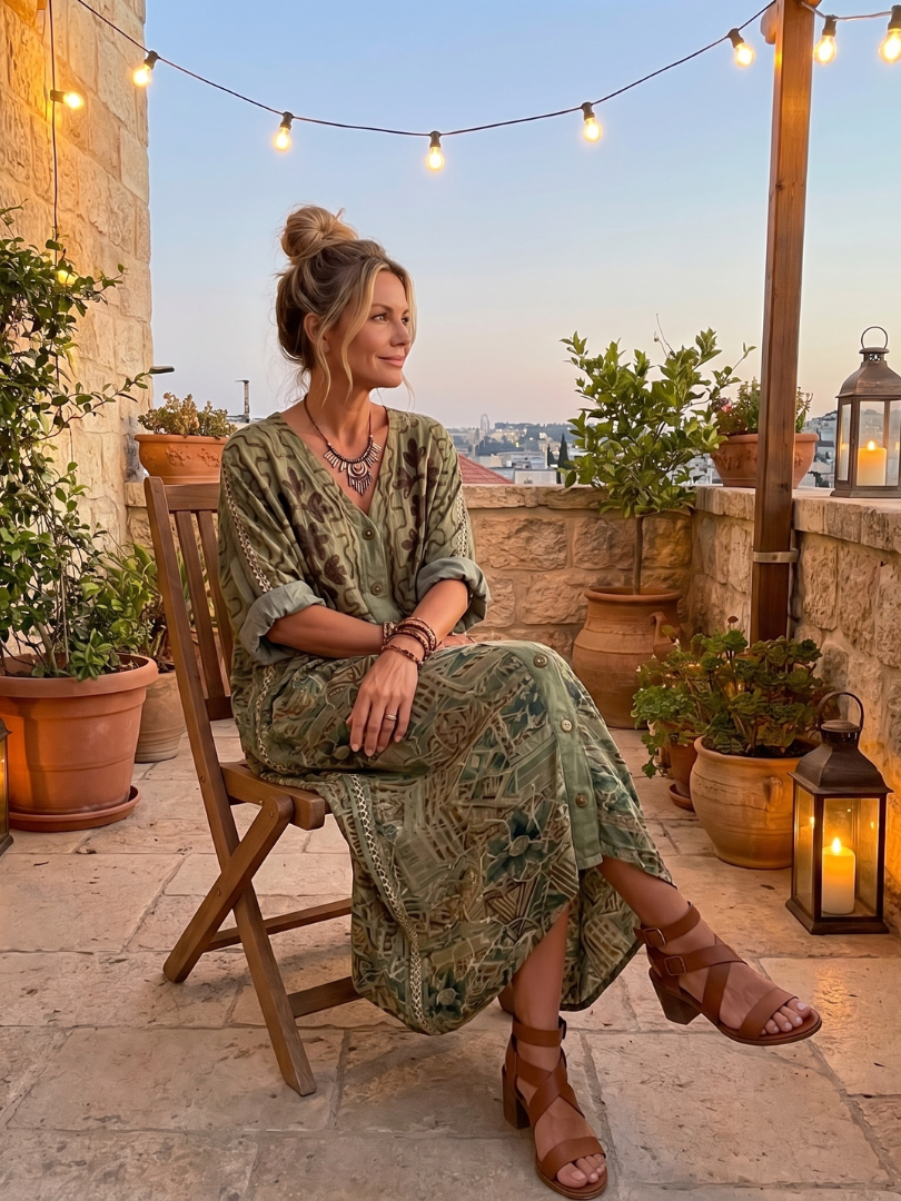 Estella | Women Boho Oversized Maxi Dress