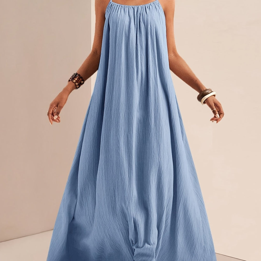 Parker | Women's Spaghetti Strap Gauze Maxi Dress
