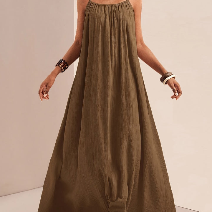 Parker | Women's Spaghetti Strap Gauze Maxi Dress