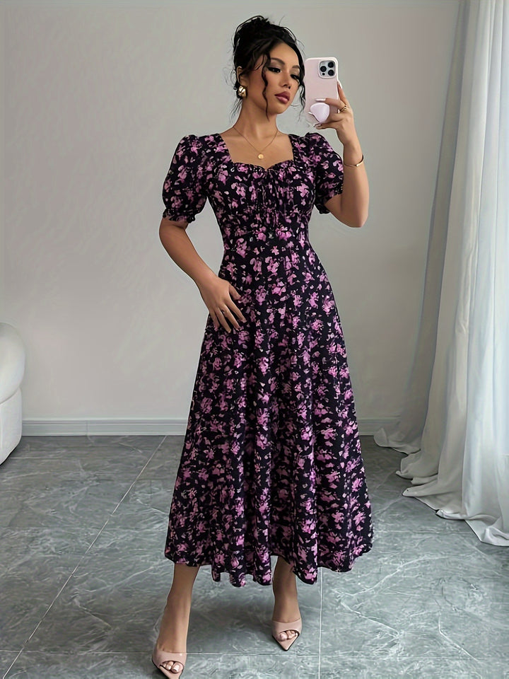 Monica | Women's Floral Maxi Dress