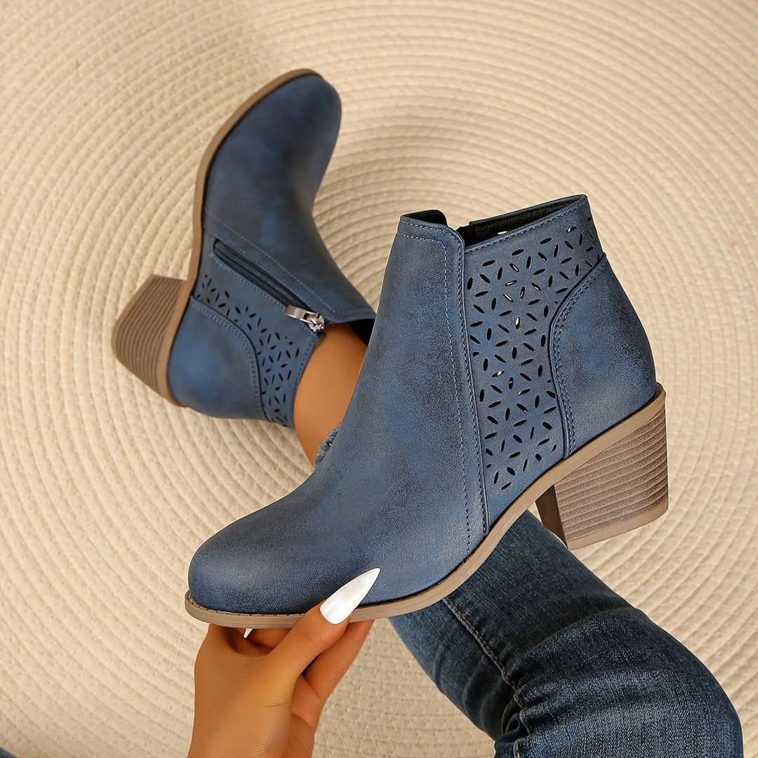 Coraline | Women's Orthopedic Block Heel Chelsea Boots