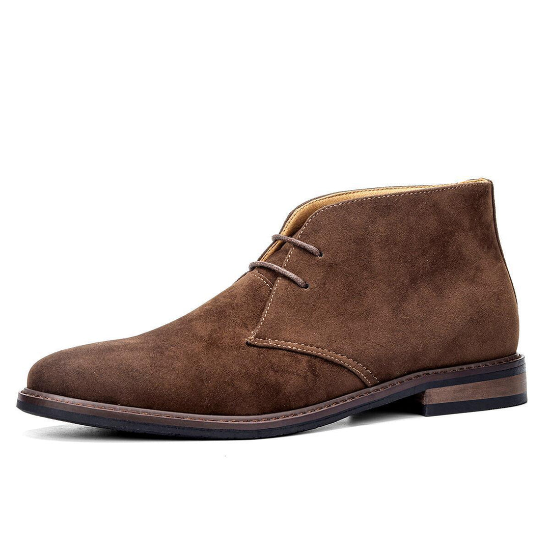 Archie | Men Leather Look Ankle Boots