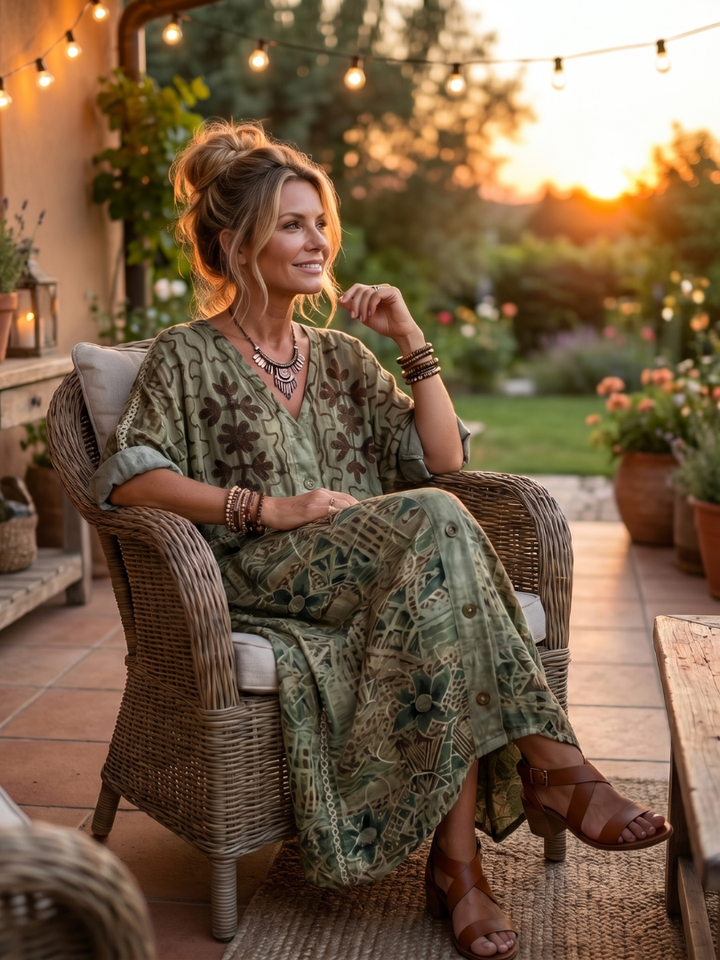 Estella | Women Boho Oversized Maxi Dress