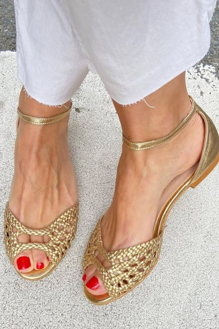 Nadia | Women Woven Open Toe Sandals