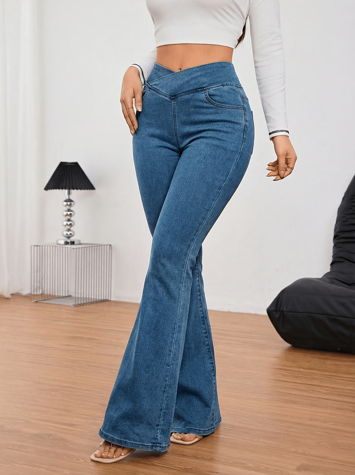 Mariah | Women's Denim Casual Bootcut Relaxed Jeans