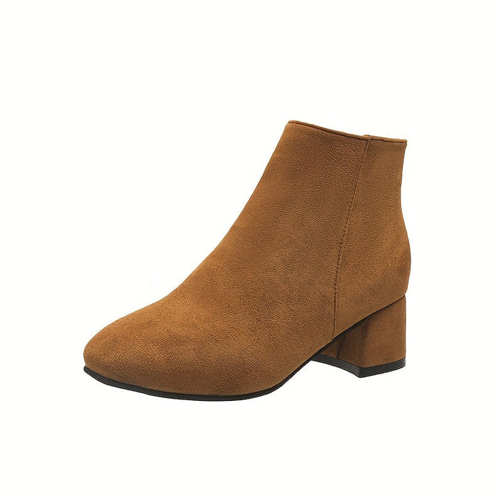 Moira | Women's Block Heel Ankle Chelsea Boots