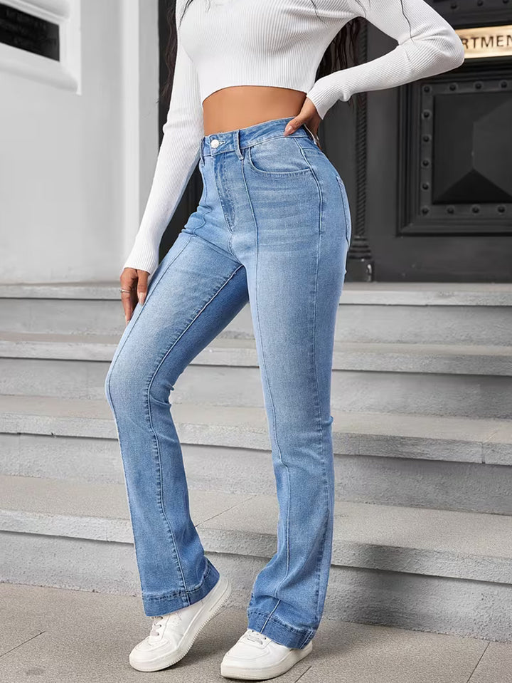 Vanessa | Women's Denim Casual Bootcut Vintage Relaxed Jeans