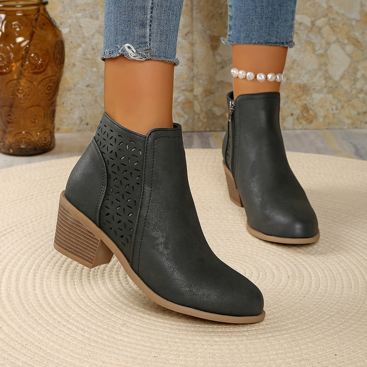 Coraline | Women's Orthopedic Block Heel Chelsea Boots
