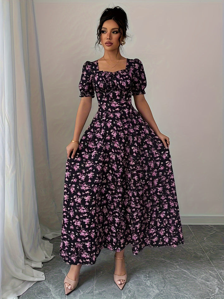 Monica | Women's Floral Maxi Dress