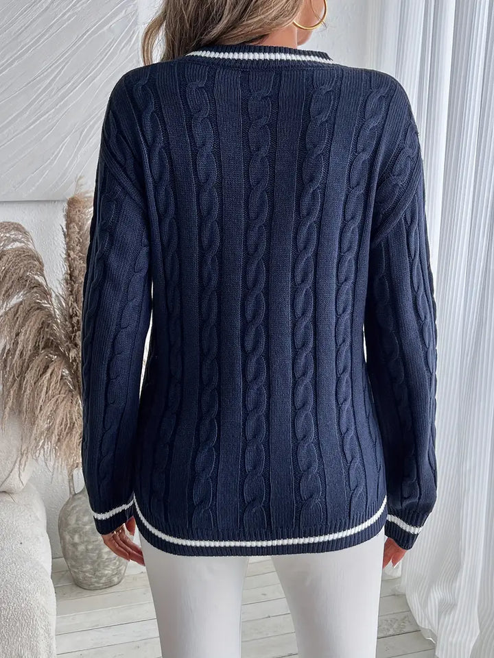 Hypatia | Women Cable Knit Sweater