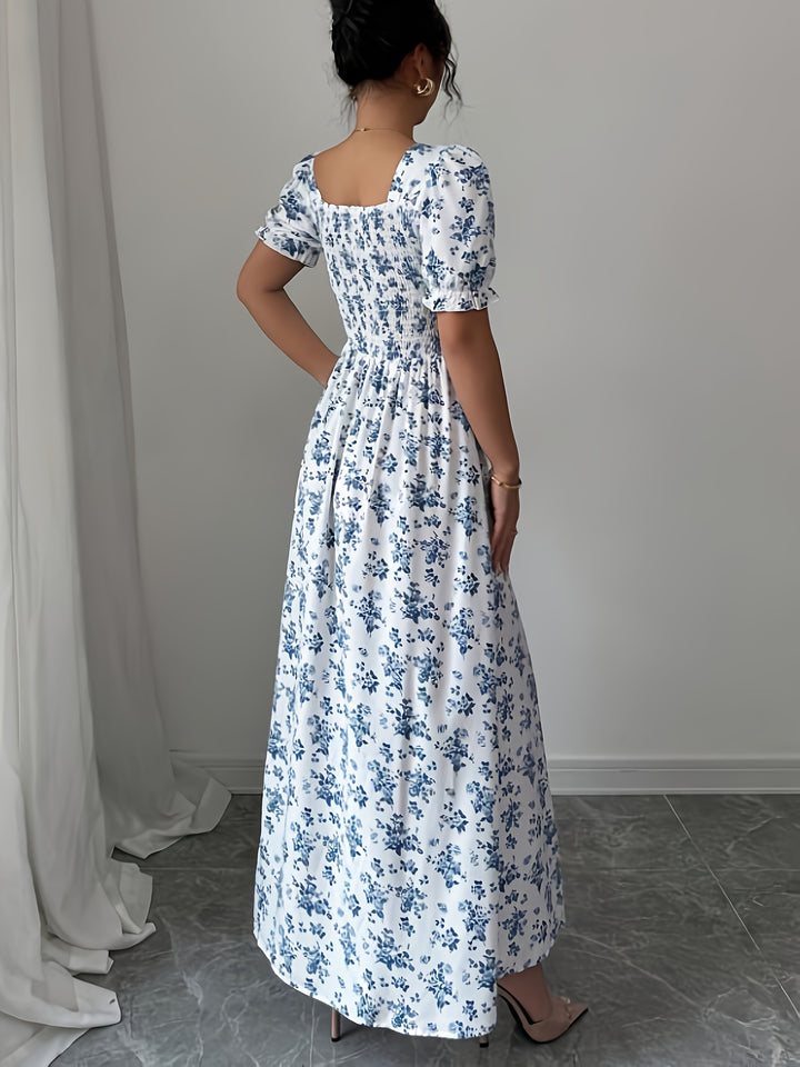 Monica | Women's Floral Maxi Dress