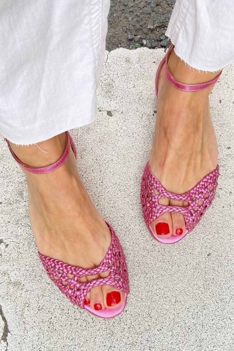 Nadia | Women Woven Open Toe Sandals
