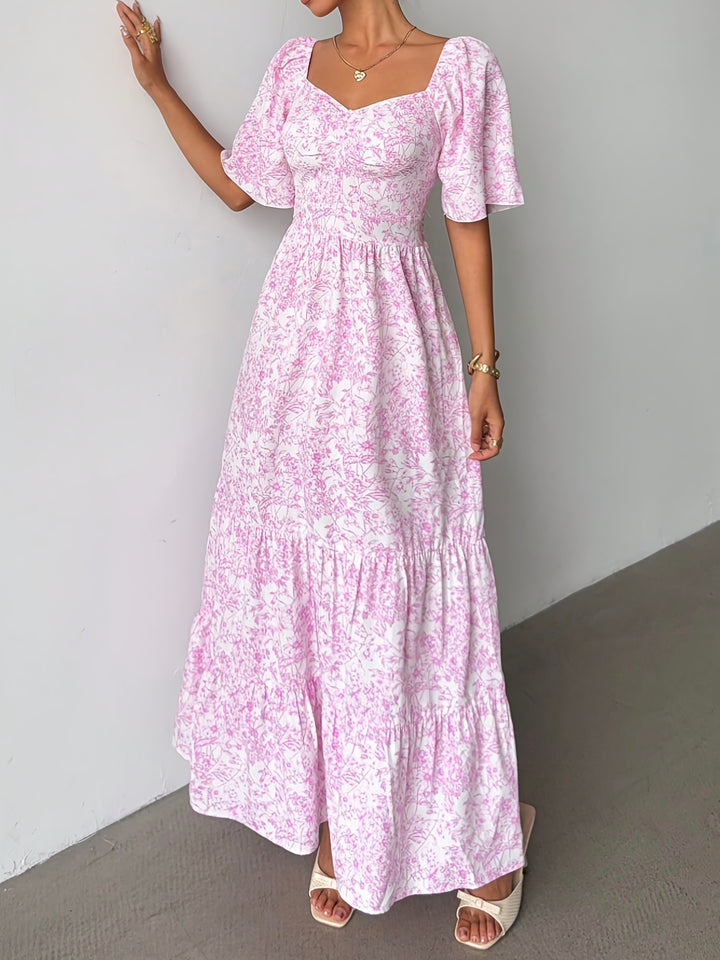 Jules | Women's Wedding Guest Floral Maxi Dress