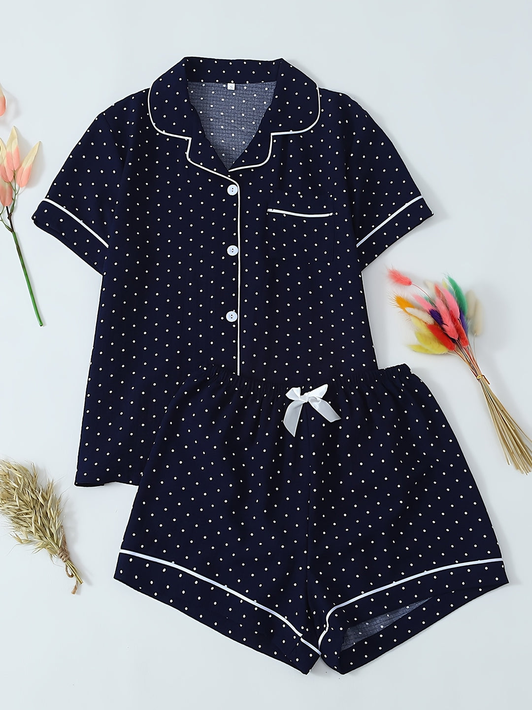 Marlee | Women's Polka Dot Casual Pajama Set