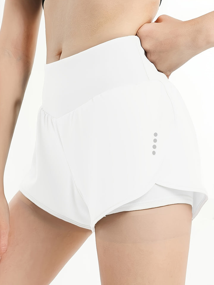 Julianna | Women's High Waisted Office Breathable Shorts