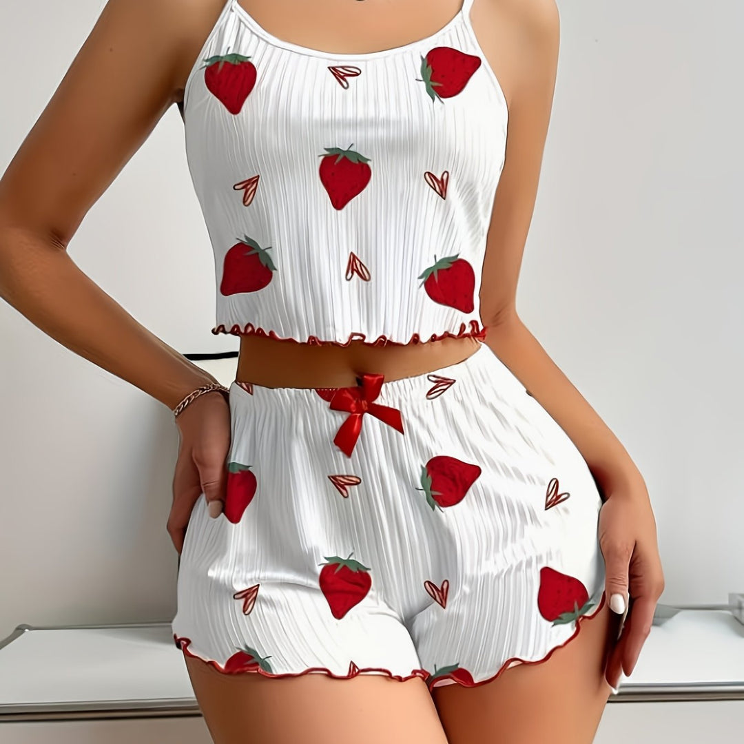 Annabelle | Women's Knit Casual Pajama Set