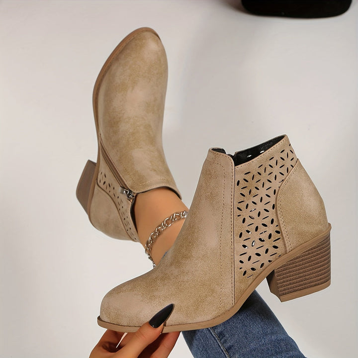 Coraline | Women's Orthopedic Block Heel Chelsea Boots