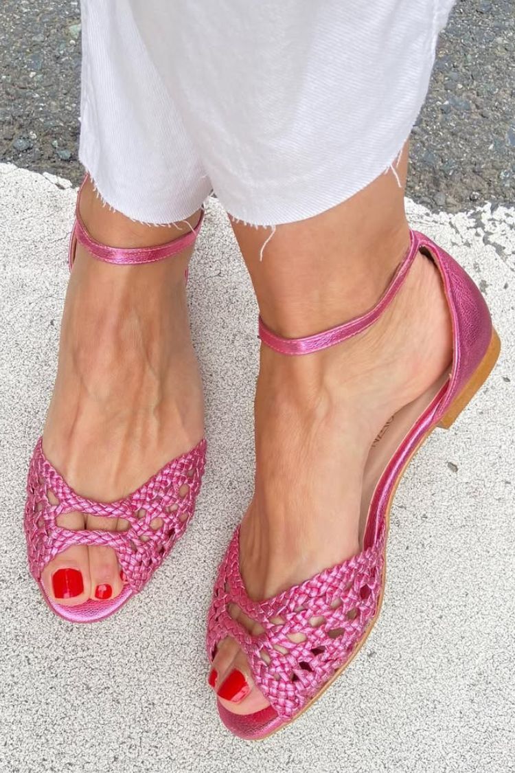 Nadia | Women Woven Open Toe Sandals