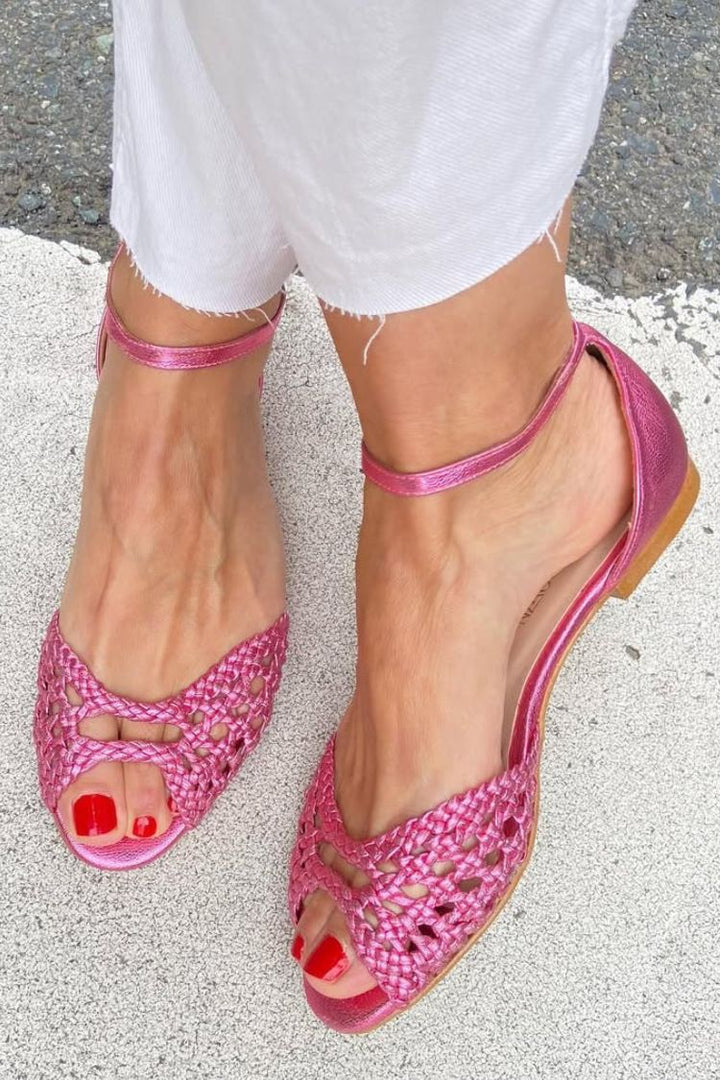Nadia | Women Woven Open Toe Sandals