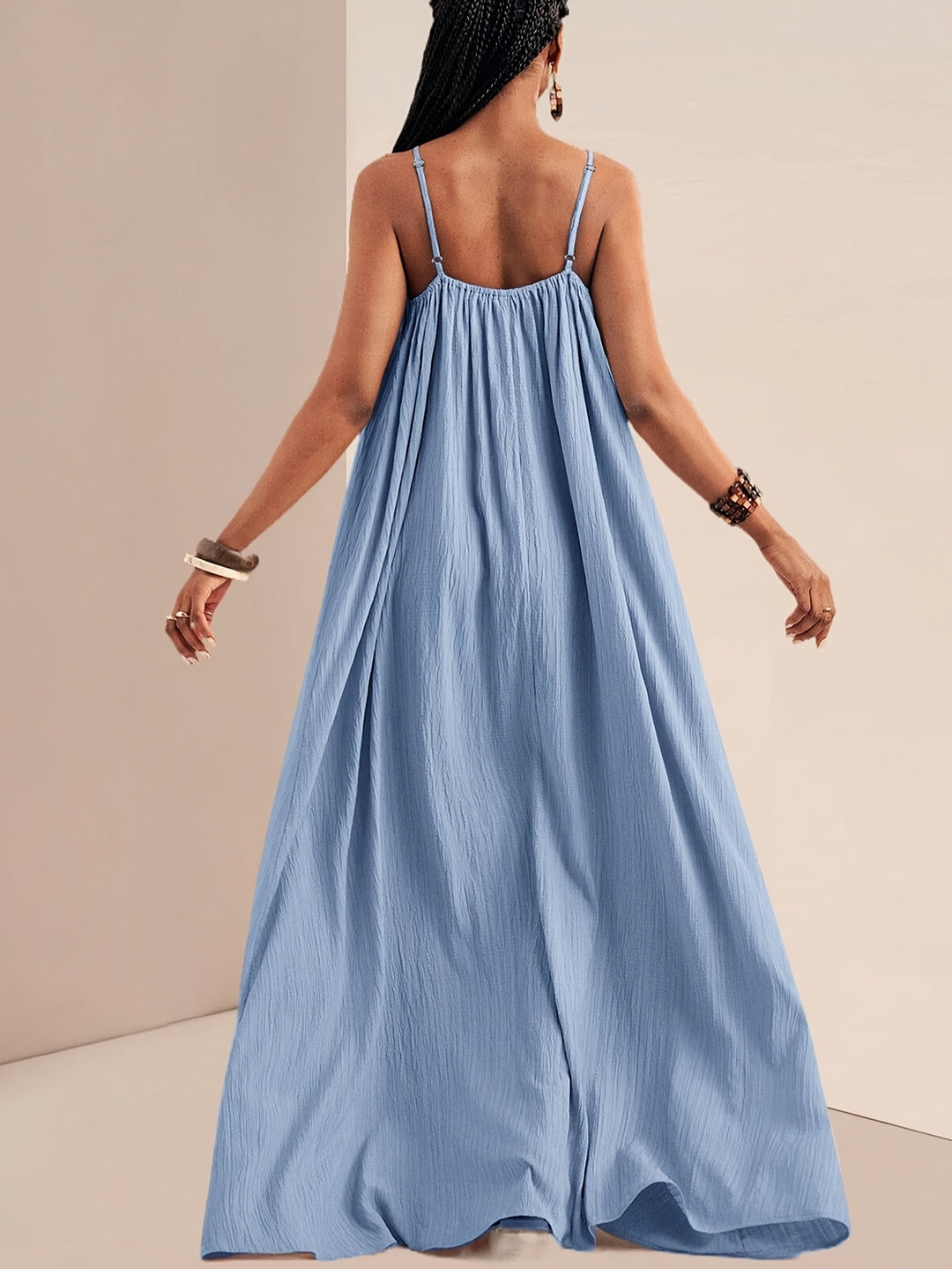 Parker | Women's Spaghetti Strap Gauze Maxi Dress