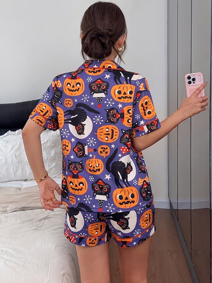 Meadow | Women's Cotton Button Front Pajama Set
