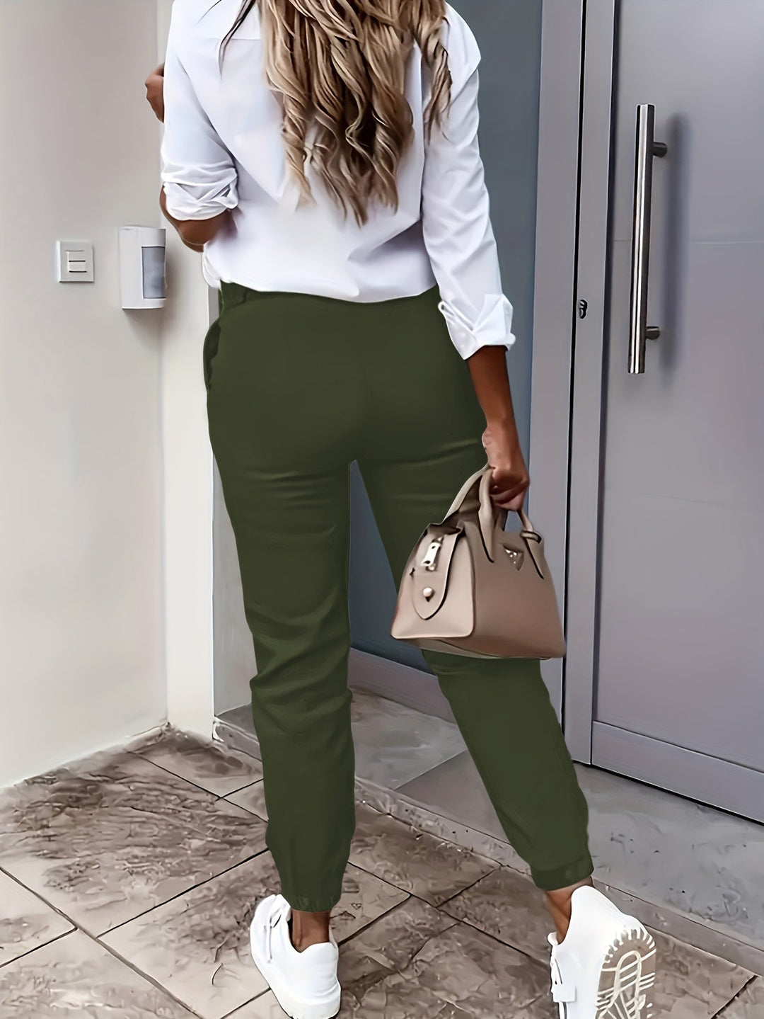 Camille | Women's Pleated Office Pants