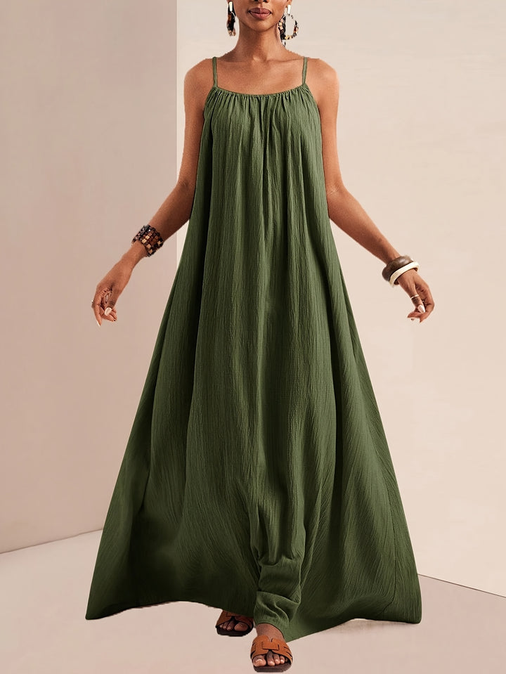 Parker | Women's Spaghetti Strap Gauze Maxi Dress