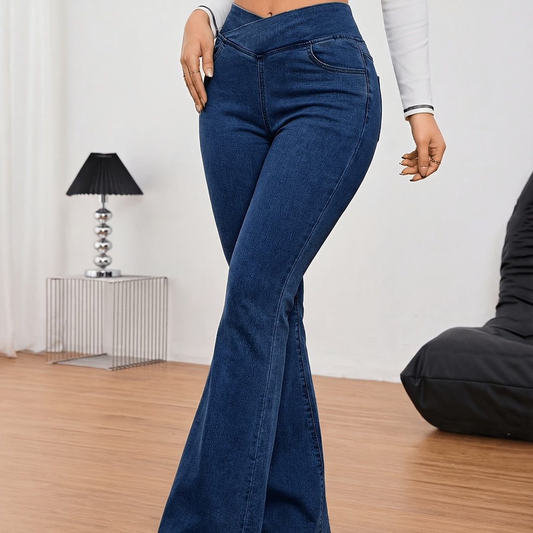 Mariah | Women's Denim Casual Bootcut Relaxed Jeans