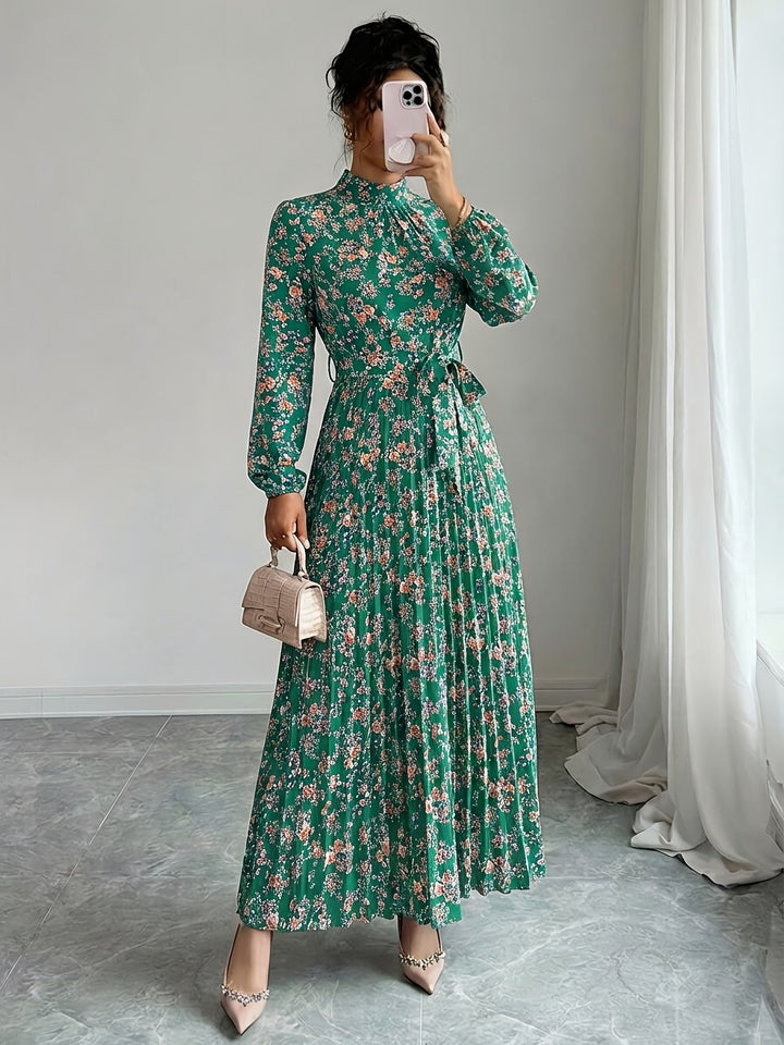 Bella | Women's Wedding Guest Pleated Maxi Dress