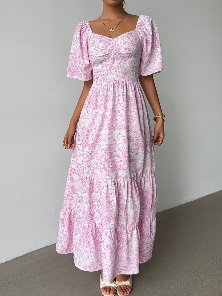 Jules | Women's Wedding Guest Floral Maxi Dress