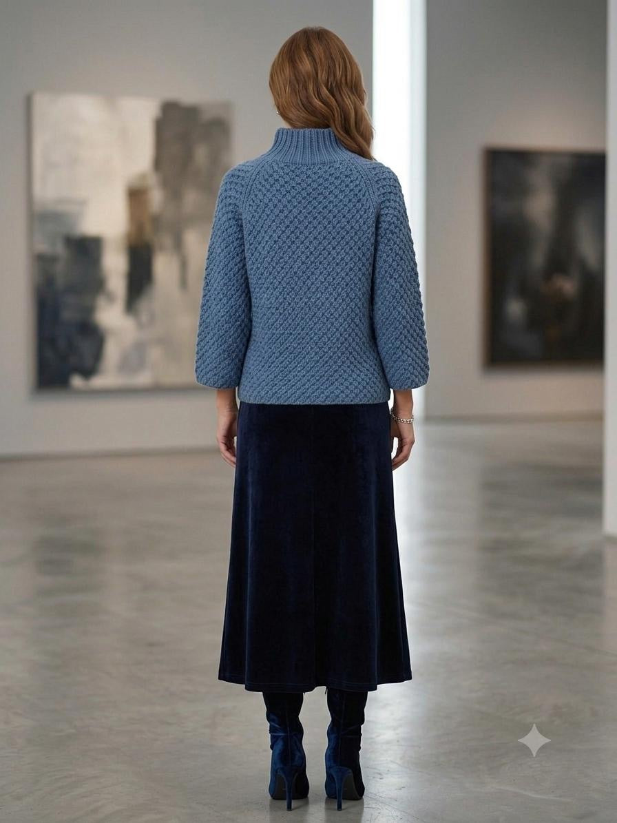 Aelith | Women Chunky Knit Wool Sweater