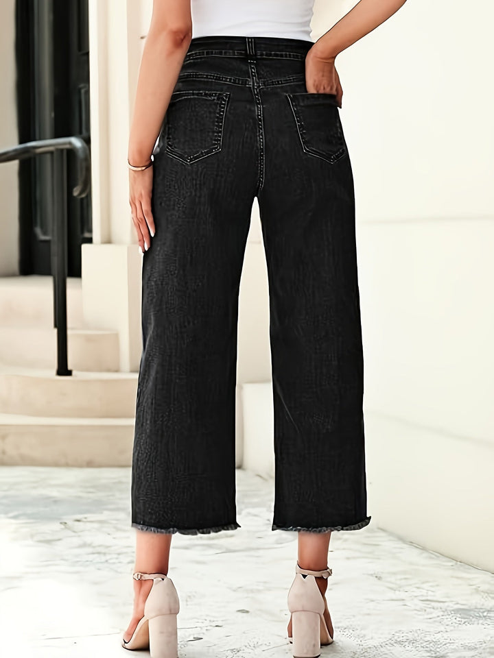 Kathleen | Women's Denim Straight Leg Casual Relaxed Jeans