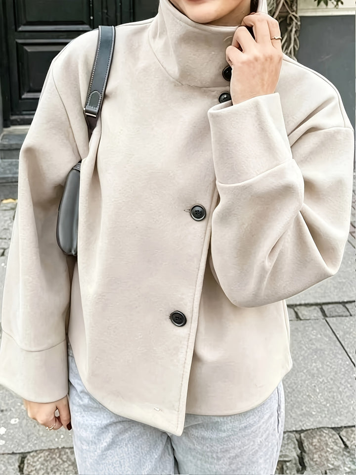 Willow | Women's Long Sleeve Button Front Casual Coat