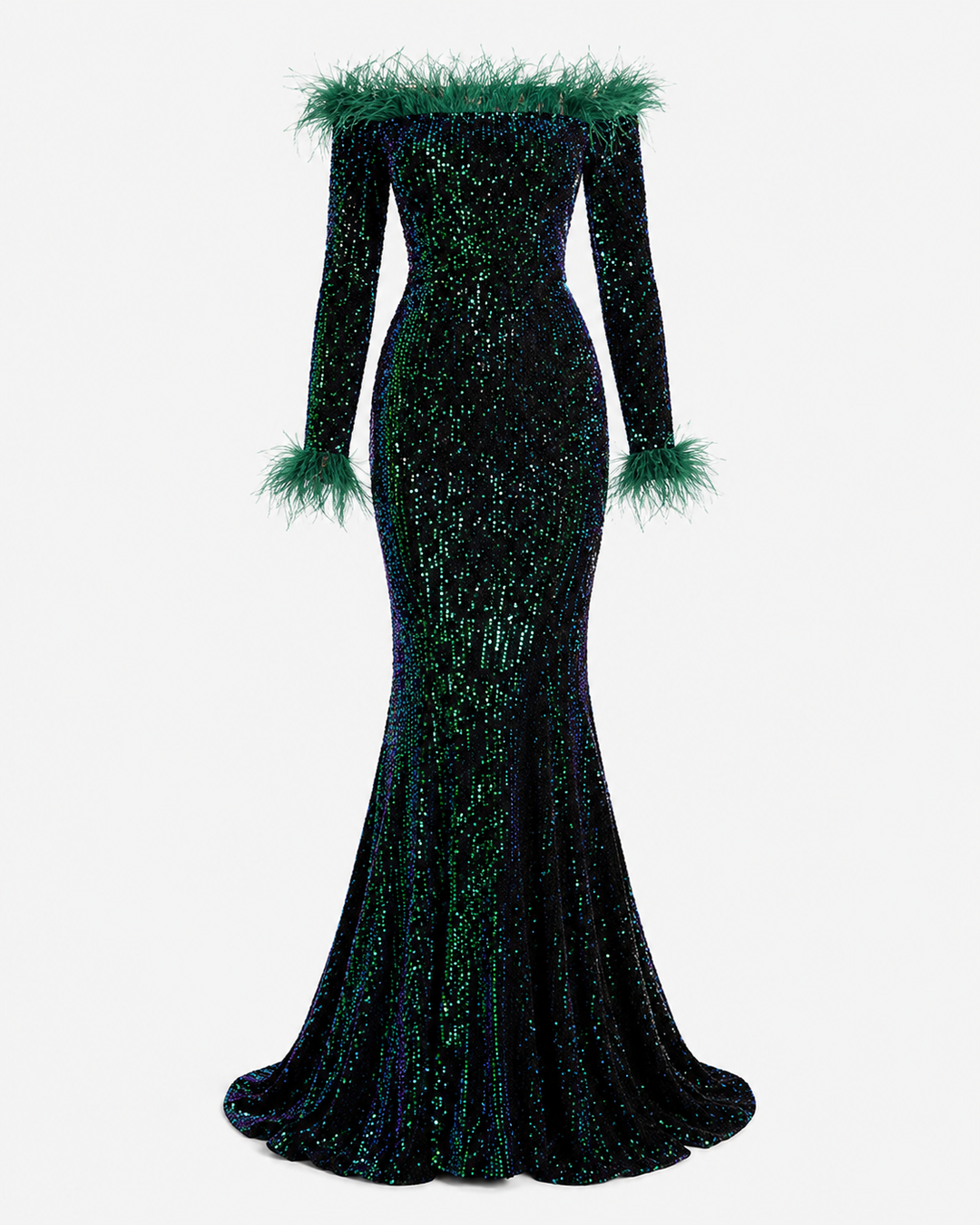 Ambrosine | Women Off Shoulder Sequin Dress