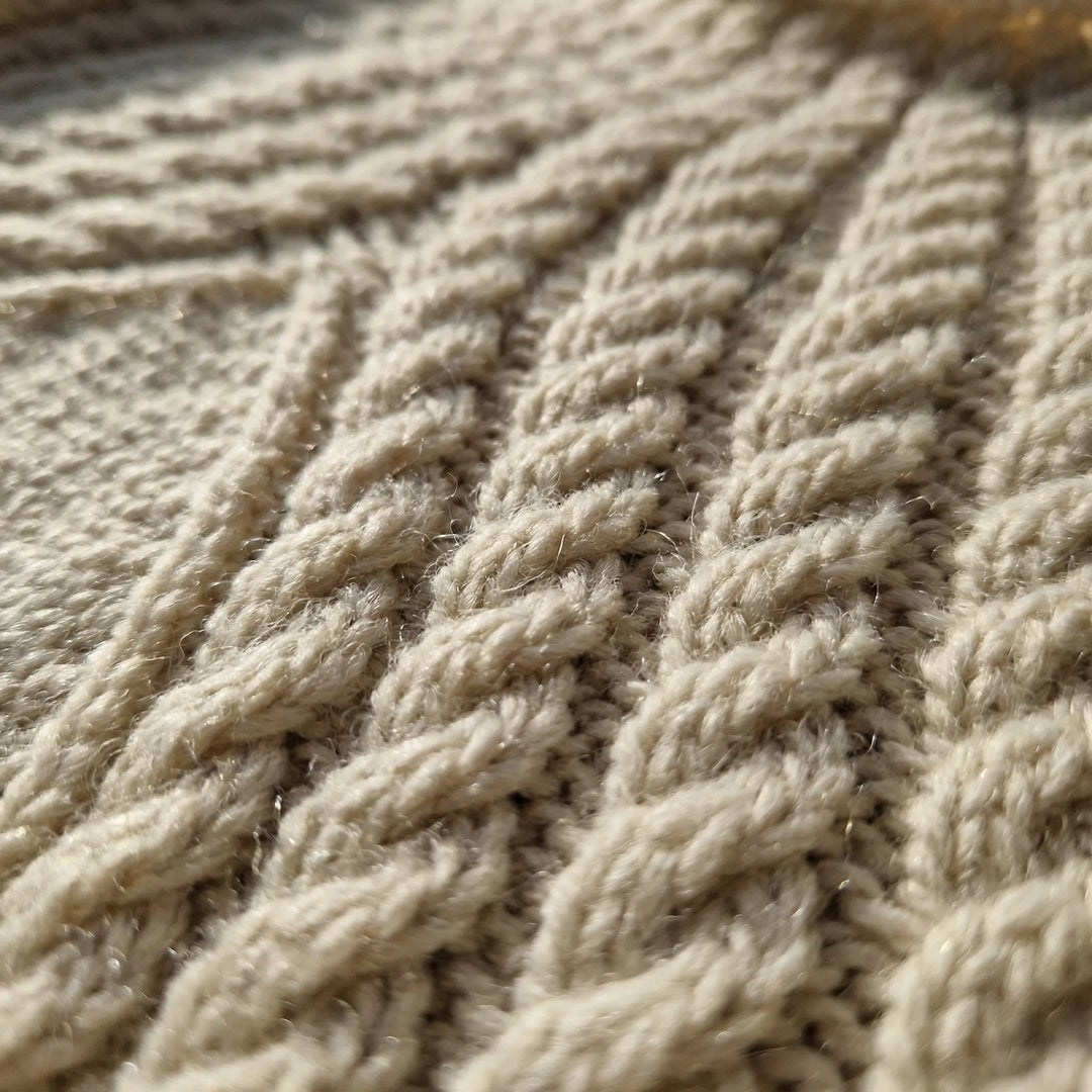 Marigold | Women's Round Neck Pullover Cardigan Sweater