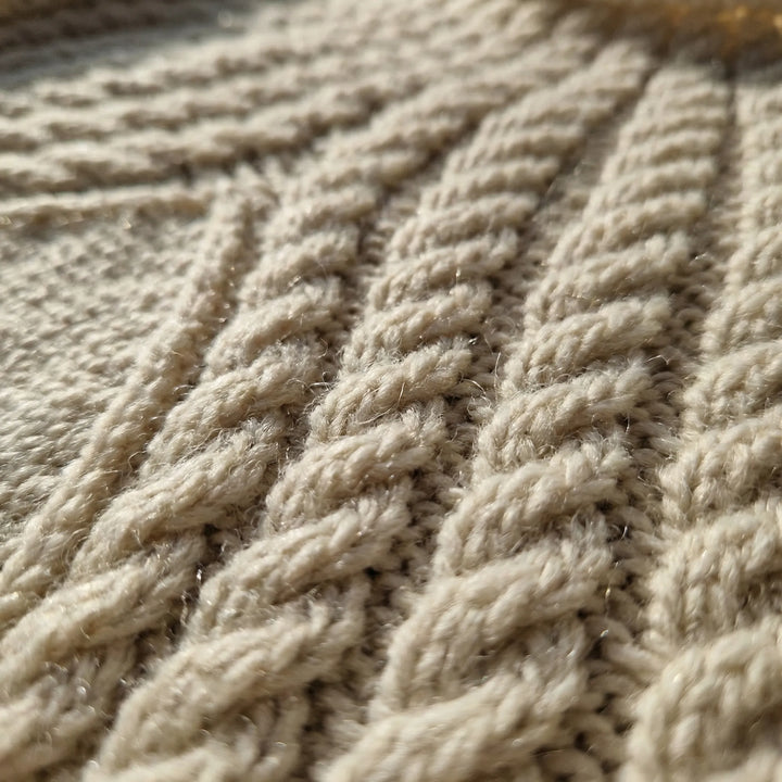 Marigold | Women's Round Neck Pullover Cardigan Sweater