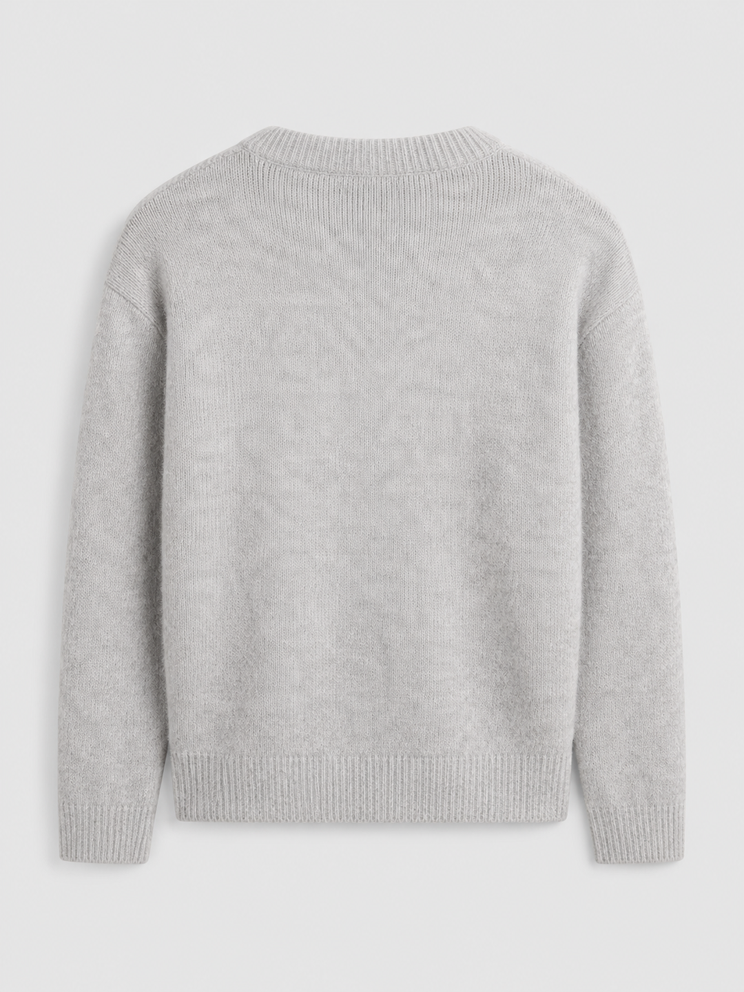 Melusine | Women Fuzzy Crew Neck Sweater