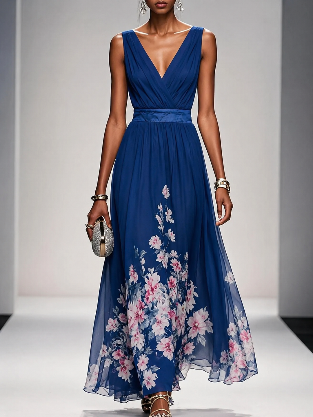 Natalia | Women's Floral Maxi Dress