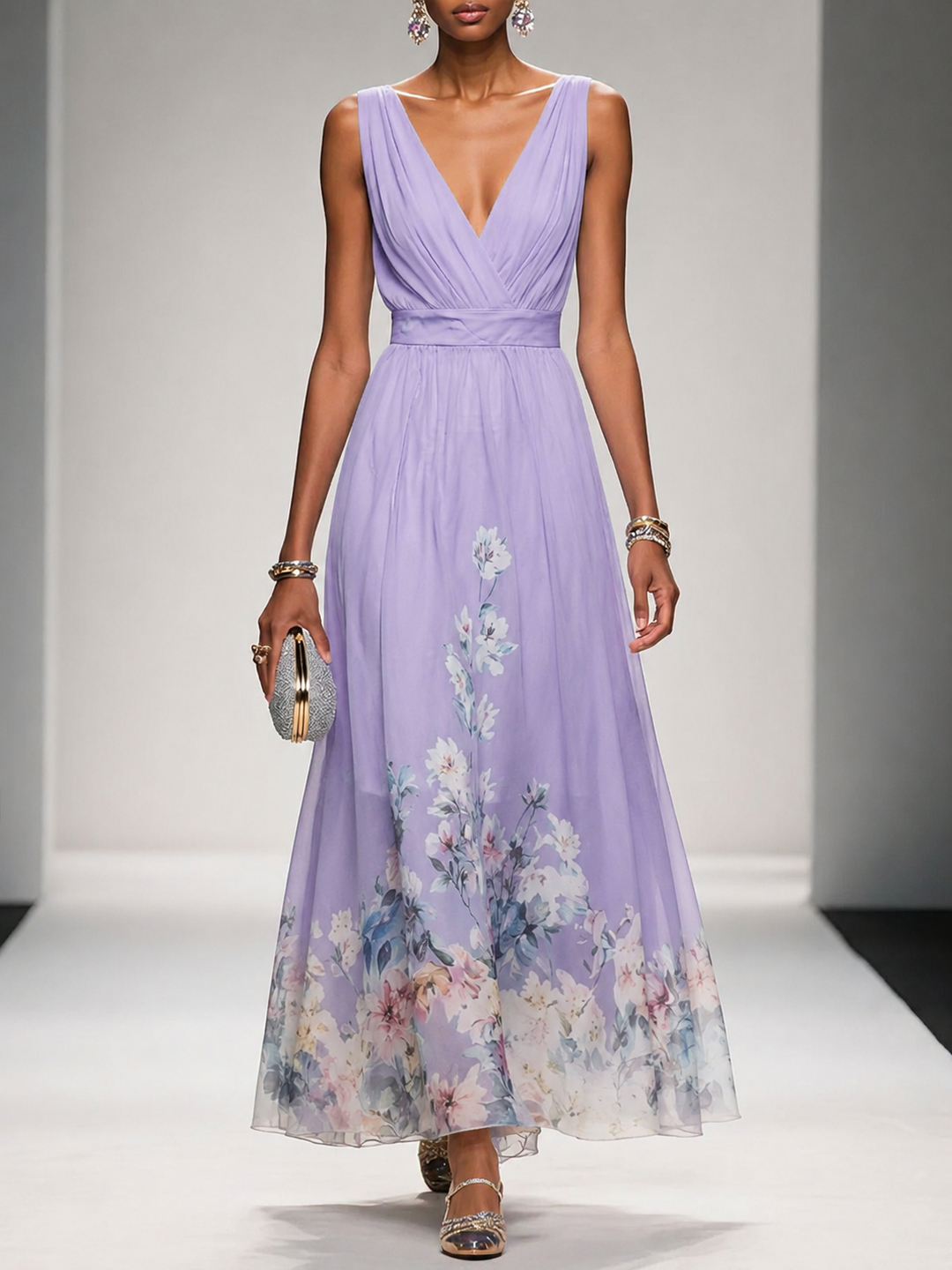 Natalia | Women's Floral Maxi Dress
