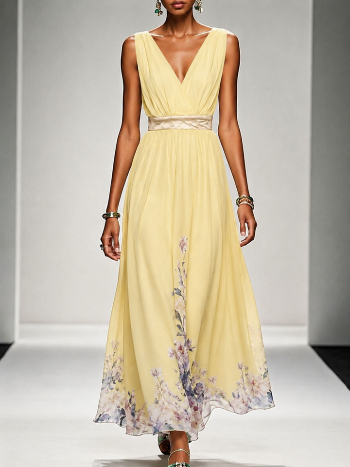 Natalia | Women's Floral Maxi Dress