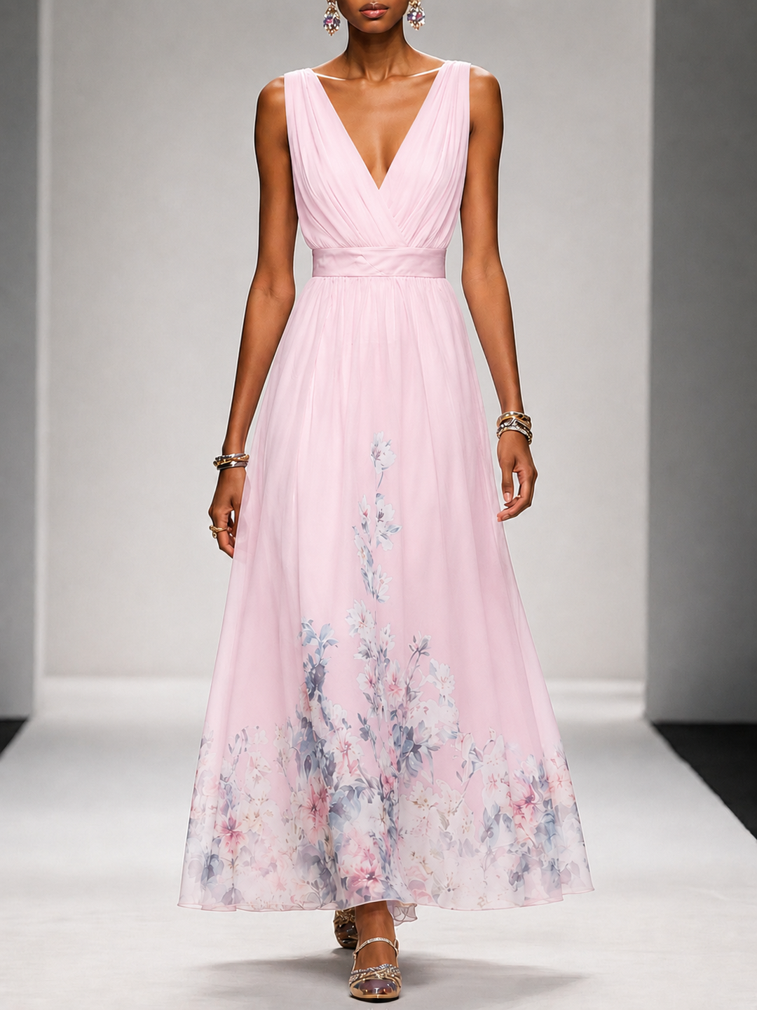 Natalia | Women's Floral Maxi Dress
