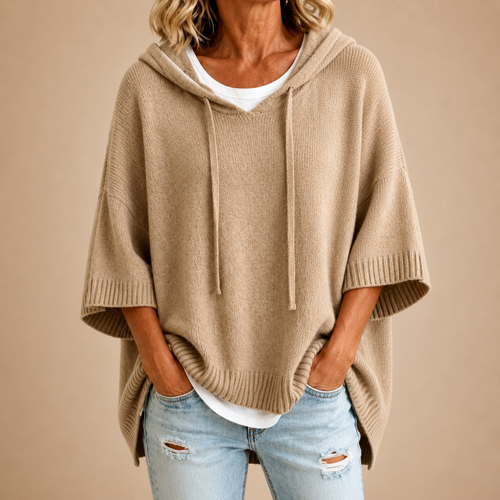 Etheldreda | Women Hooded Oversized Sweater