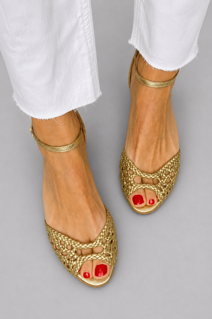 Nadia | Women Woven Open Toe Sandals