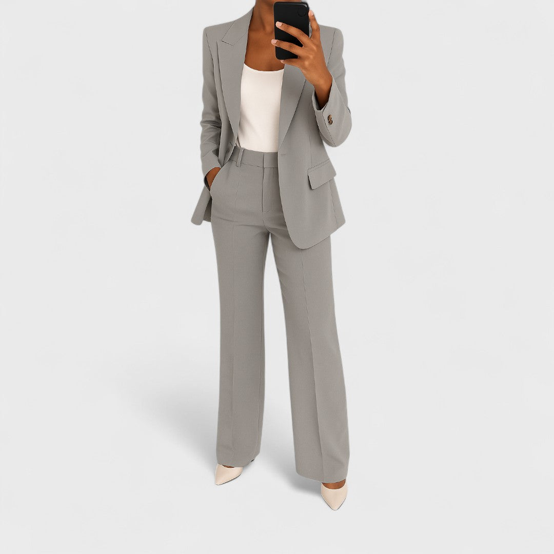 Cuthburh | Women Blazer Pants Two Piece Set