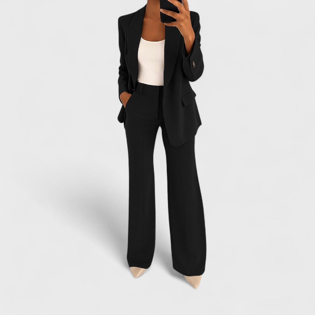 Cuthburh | Women Blazer Pants Two Piece Set