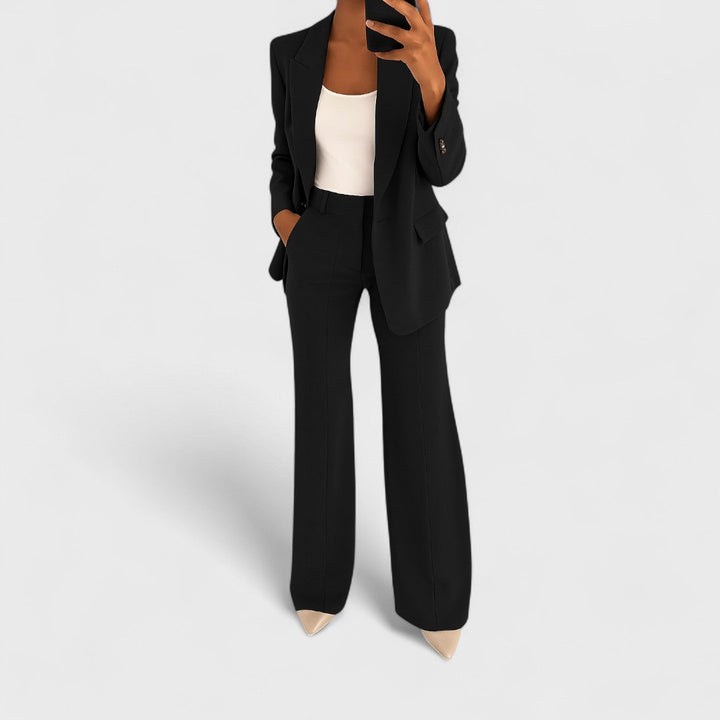 Cuthburh | Women Blazer Pants Two Piece Set